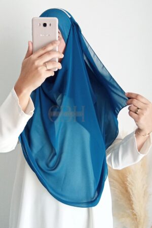 Hijab à enfiler avec strass