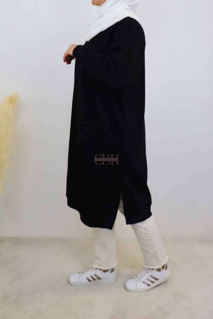 Pull sportwear femme noir