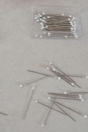 Epingle hijab invisible blanc