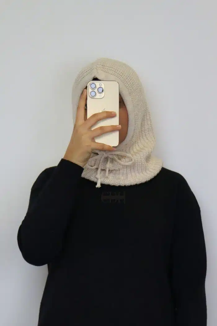 Cagoule hijab chaude alternative au hijab classique