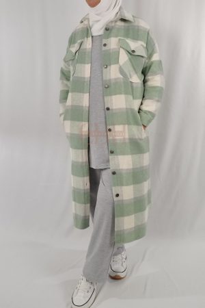 Découvrez la veste chemise à carreaux, tendance automne-hiver, parfaite pour un look casual et chic. Coupe oversize et flanelle douce pour un confort optimal